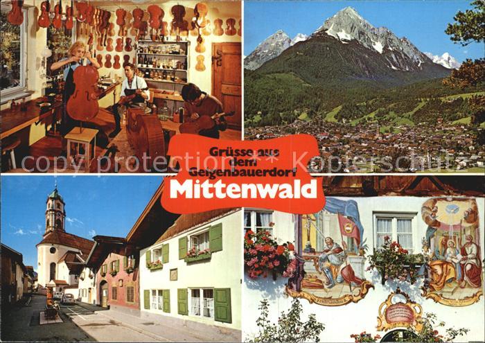 Mittenwald Bayern Geigenbauerdorf