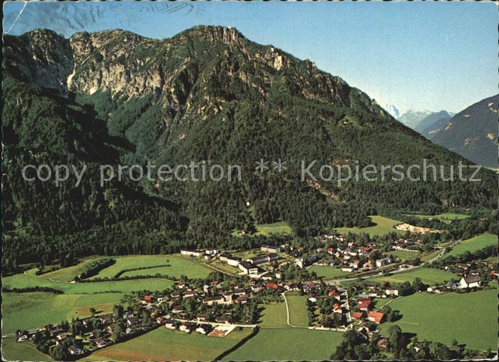 Bayerisch Gmain Fliegeraufnahme mit Predigtstuhl