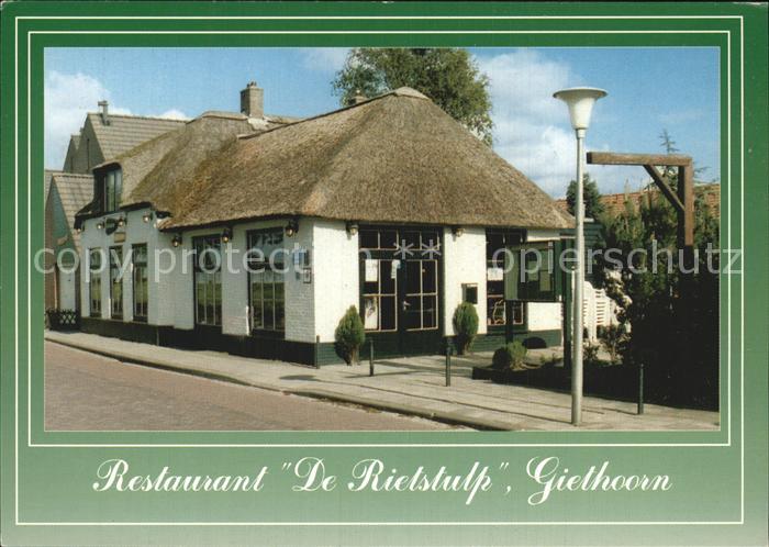 Giethoorn Restaurant De Rieststulp Pension de Beukaker