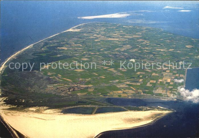 Texel Fliegeraufnahme het eiland