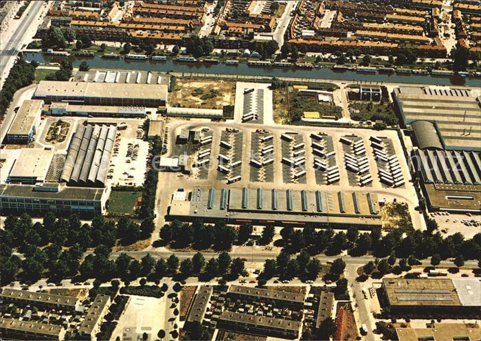 Utrecht Fliegeraufnahme Werkplaats van de Technische Dienst