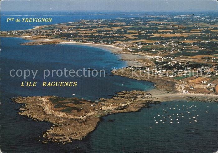 Trevignin Ile Raguenes Fliegeraufnahme