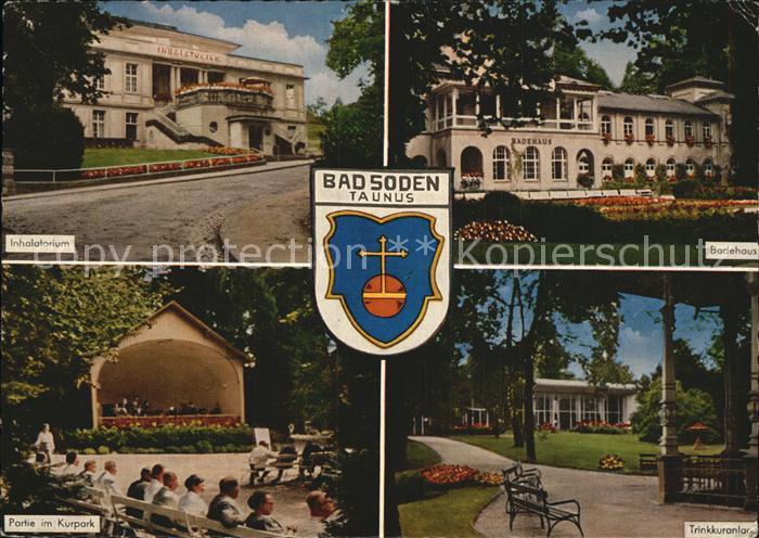 Bad Soden Taunus Badehaus Kurpark Inhalatorium