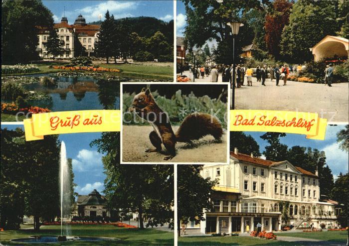 Bad Salzschlirf Badehof im Kurpark