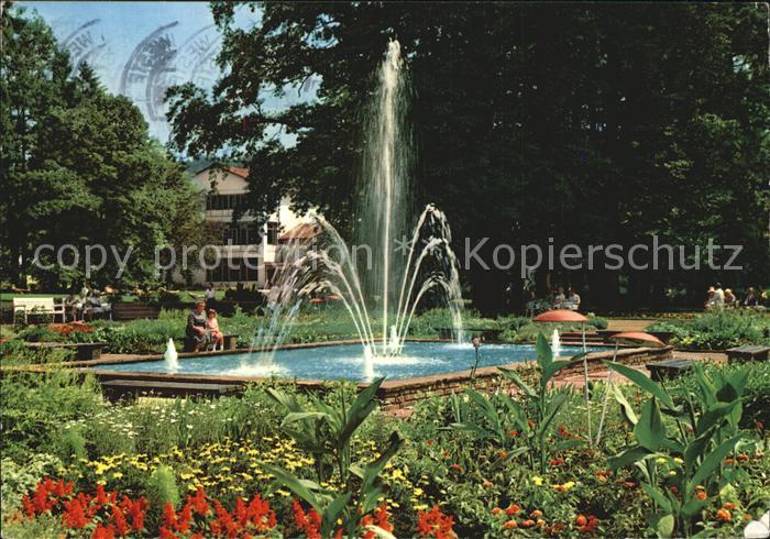 Bad Driburg Park Brunnen