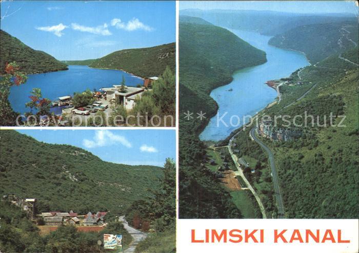 Jugoslawien Yugoslavie Limski Kanal Fliegeraufnahme
