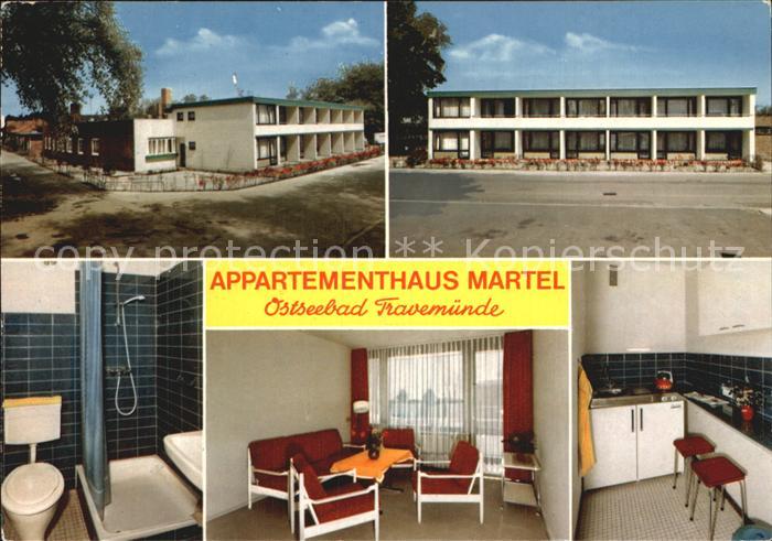 Travemuende Ostseebad Appartementhaus Martel