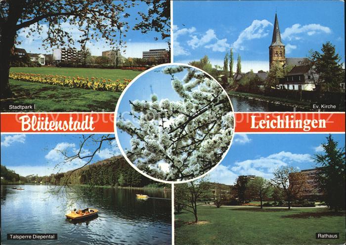 Leichlingen Rheinland Talsperre Diepental Rathaus Stadtpark