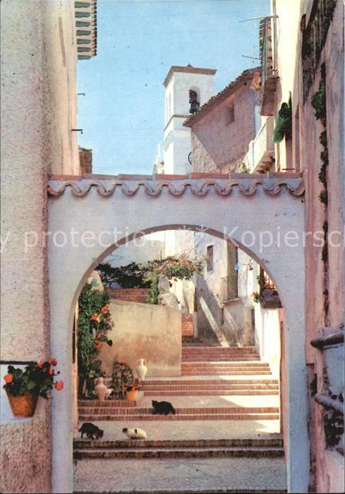 Benidorm Gasse Treppen