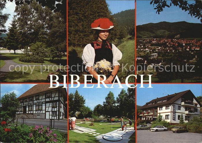 Biberach Baden im Kinzigtal Minigolf und Tracht
