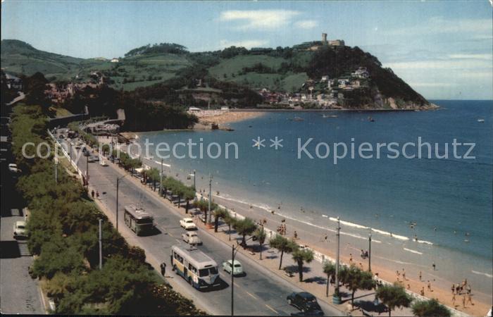 San Sebastian Pais Vasco ES Paseo de Miraconcha