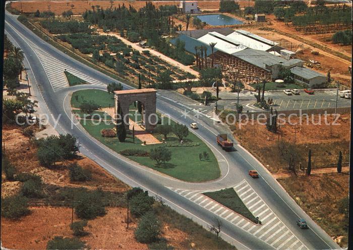 Tarragona Fliegeraufnahme Arco de Bara Garden Center