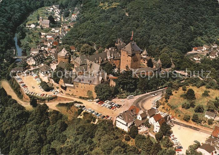 Schloss Burg Wupper Fliegeraufnahme Bergisches Heimatmuseum