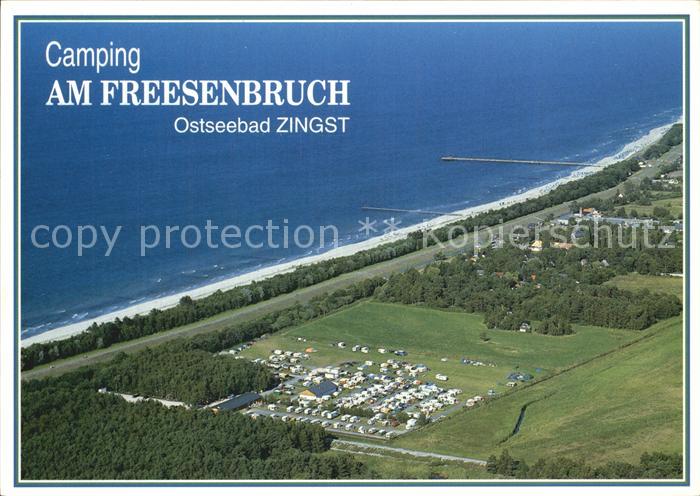 Zingst Ostseebad Fliegeraufnahme Camping am Freesenbruch
