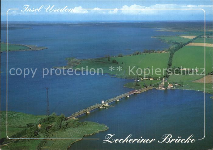 Usedom Fliegeraufnahme Zecheriner Bruecke