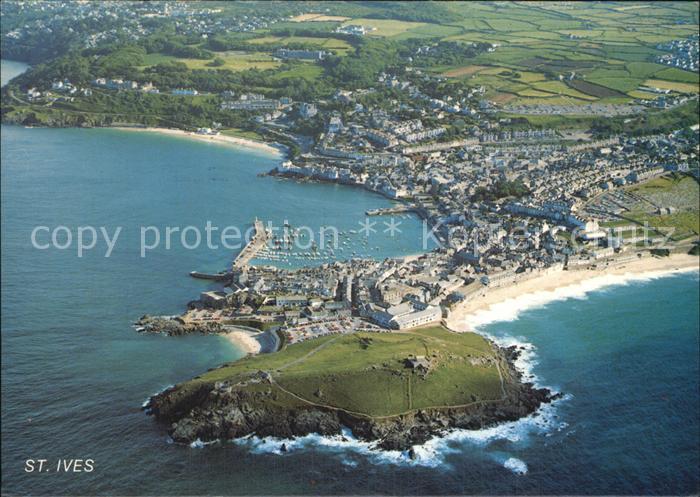 St Ives Cornwall Fliegeraufnahme