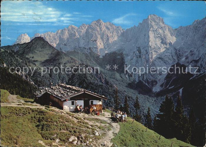 Wilder Kaiser Hinterkaiserfeldenalm