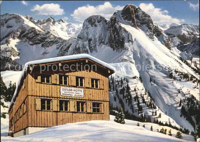 Pfronten Ostlerhuette am Breitenberg