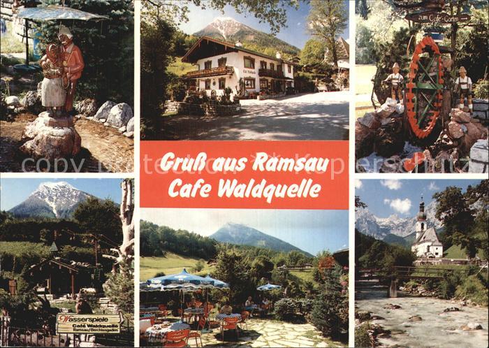 Ramsau Berchtesgaden Cafe Waldquelle Brotzeitstueberl