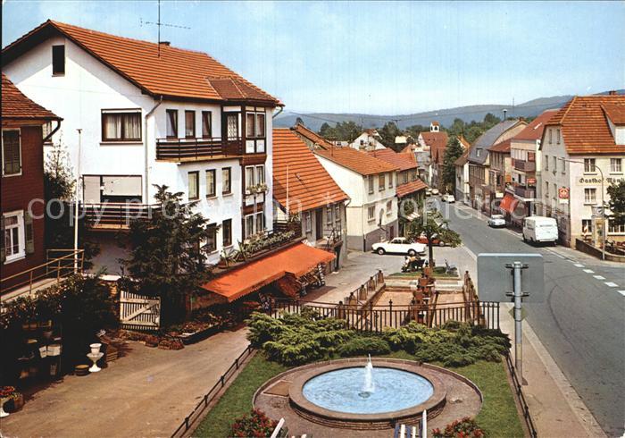 Beerfelden Odenwald Ortspartie Muemlingquelle