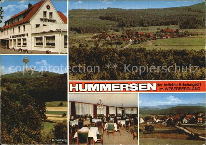 Hummersen Gasthaus Pension Zur Post