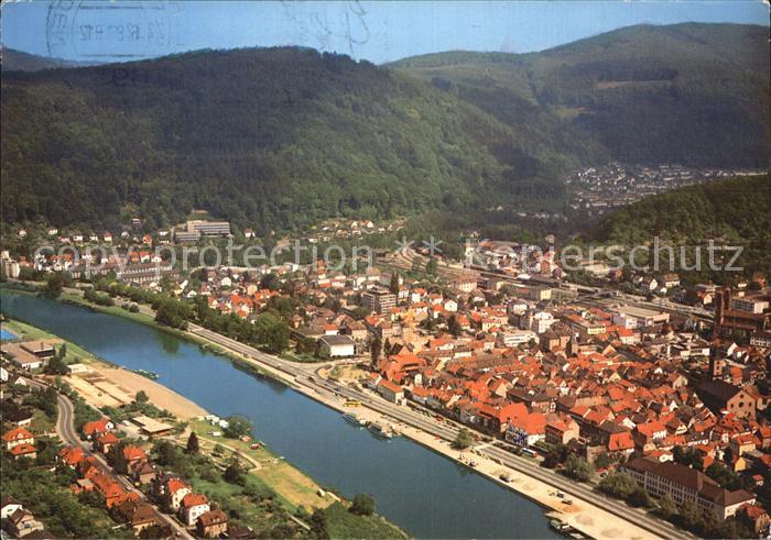 Eberbach Neckar Fliegeraufnahme