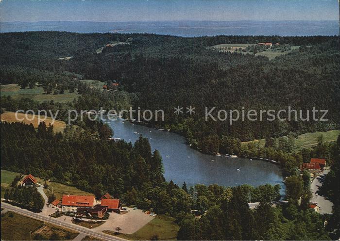 Welzheim Ebnisee Fliegeraufnahme Landgasthof Hirsch