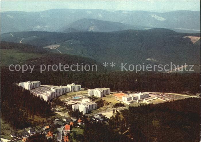 Hahnenklee-Bockswiese Harz Fliegeraufnahme Hochwald Ferienpark