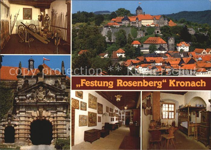 Kronach Oberfranken Festung Rosenberg