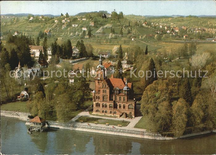 Schachen Lindau Fliegeraufnahme Caritas Erholungsheim Villa