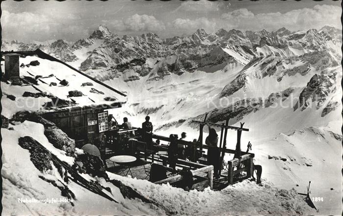 Nebelhorn Nebelhorngipfelhuette