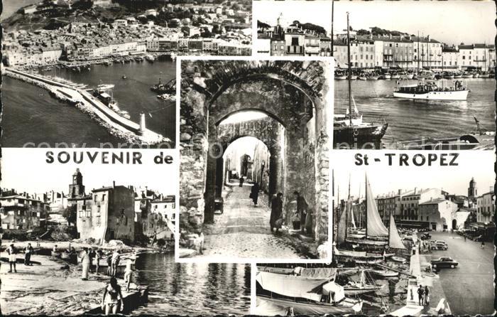 Saint Tropez Var Hafen Tor Bruecke