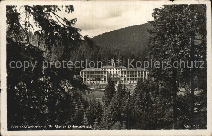 St Blasien Fuerstabt-Gerberhaus