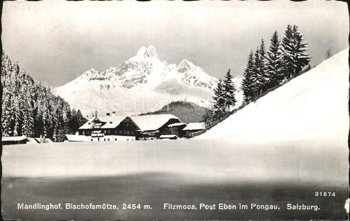 Filzmoos Mandlinghof Bischofsmuetze