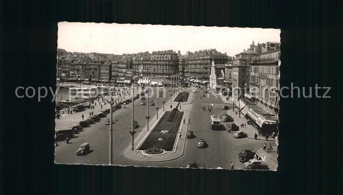 Marseille Bouches-du-Rhone Quai des Belges et les Hotels