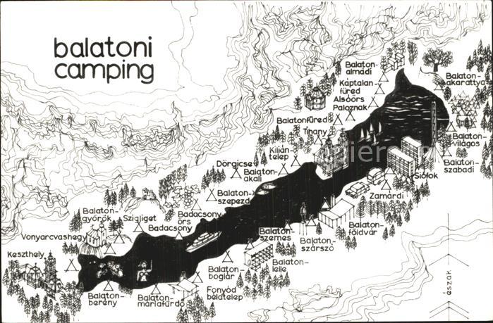 Balaton Plattensee Balatonfuered Keszthely Zamardi