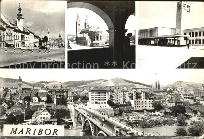 Maribor Marburg Drau Stadtansicht