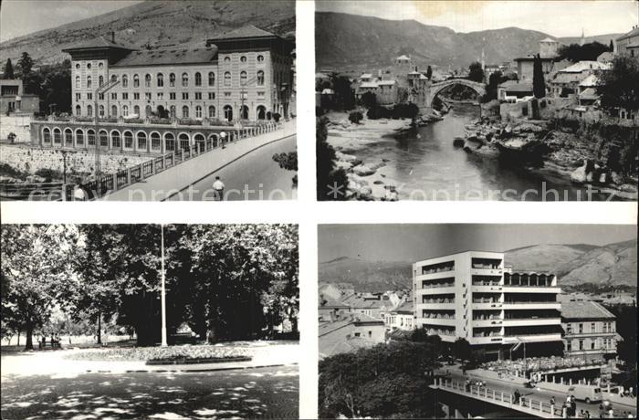 Mostar Moctap Stadtansichten