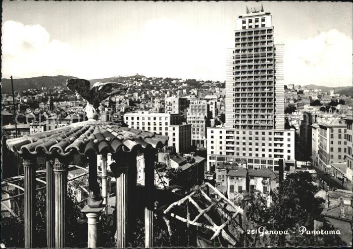 Genova Genua Liguria Panotama