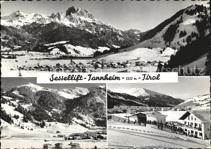 Tannheim Tirol Sessellift
