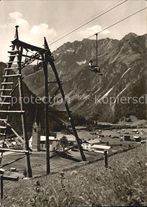 Mittelberg Kleinwalsertal Am Sessellift
