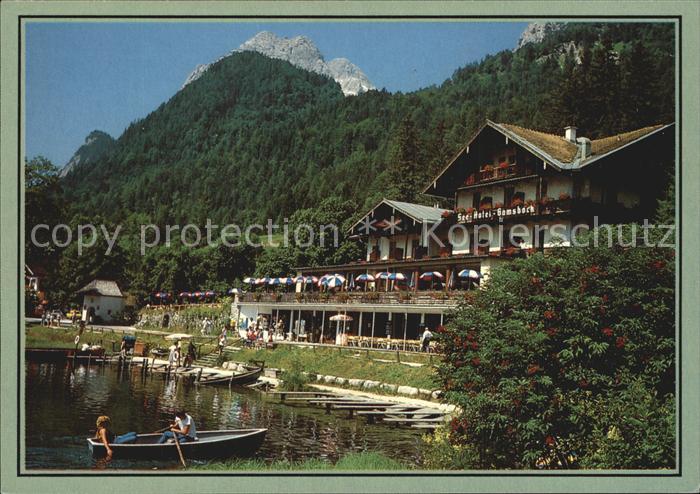 Ramsau Berchtesgaden Seehotel Gamsbock