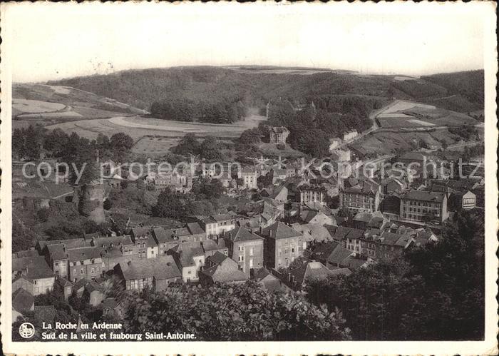 La Roche-en-Ardenne Fliegeraufnahme