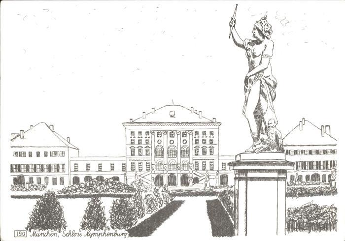 Muenchen Schloss Nymphenburg