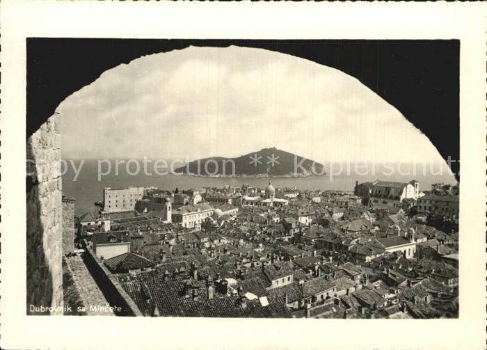 Dubrovnik Ragusa Gesamtansicht