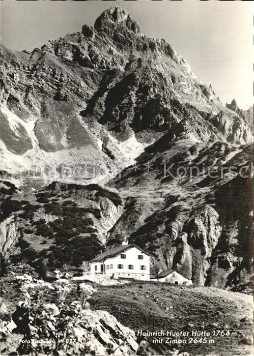Zimba Raetikon Heinrich Hueter Huette