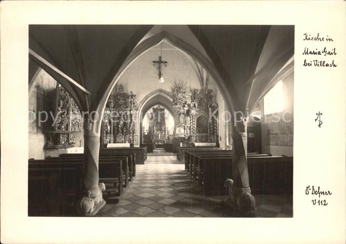 Villach Kaernten Kircheninneres