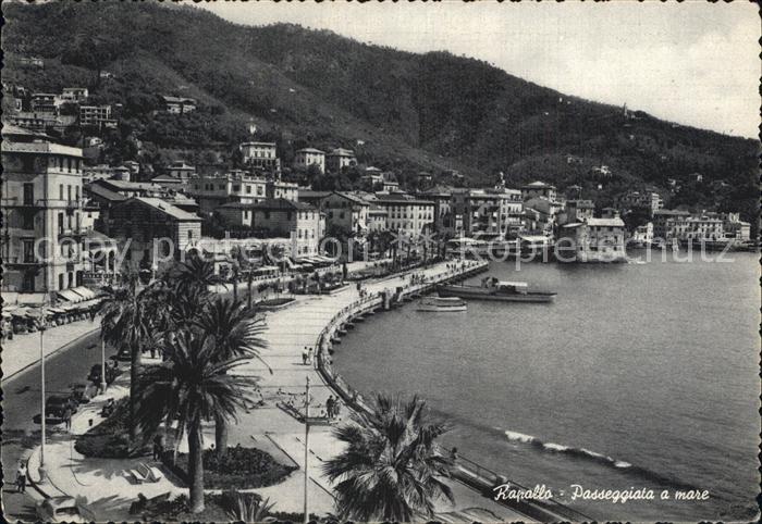 Rapallo Strandpromenade
