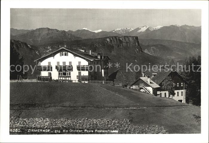 Bozen Suedtirol Zirmerhof