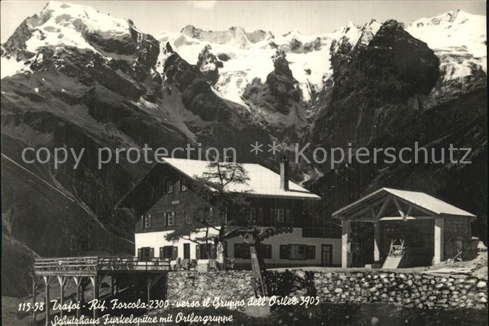 Trafoi Suedtirol Schutzhaus Furkelspitze